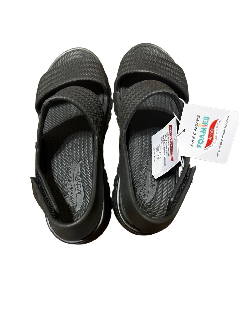 NWT Skechers Foamies: Arch Fit Footsteps - Sunny Days Size 8 - Picture 6 of 14